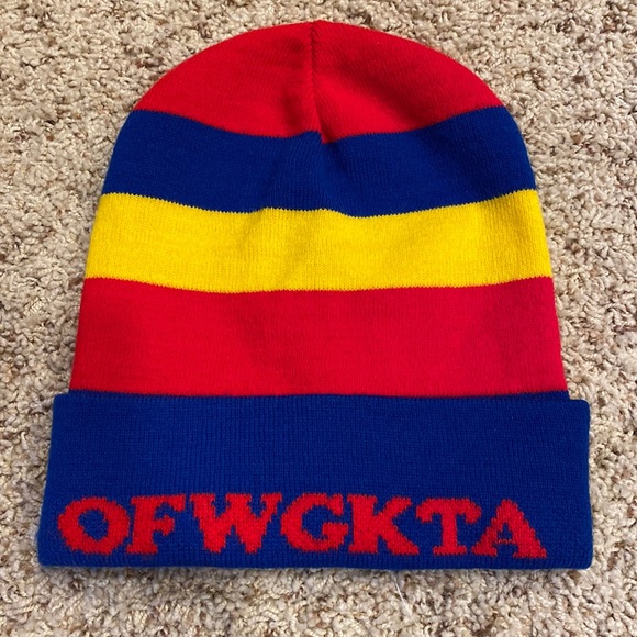 Odd Future Other - Odd Future OFWGKTA striped beanie